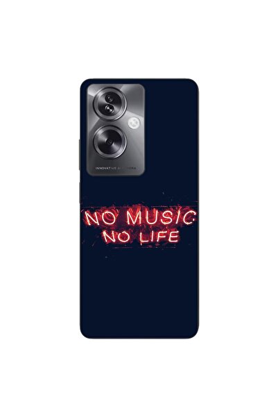 OEM Θήκη συμβατή με Oppo A79 5G Σιλικόνης Τζελ TPU Μοντέλο No Music No Life