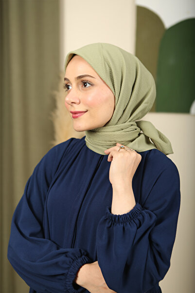 MOONSCARF Mio caz Çağla rengi eşarp 100*100cm