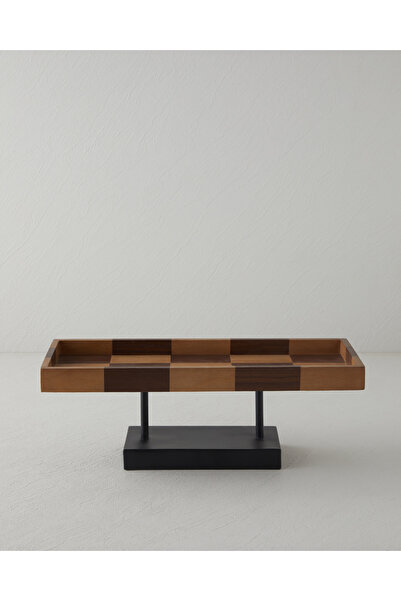 English Home Alena Mdf Dekoratif 40x14 cm Kahverengi