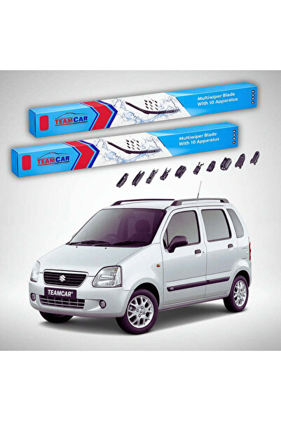TEAMCAR Lame ștergătoare Suzuki Wagon R+ EM 1997-2000 |   Set frontal plat Pr...