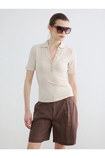 LC Waikiki Polo Collar Women's T-Shirt (S6)