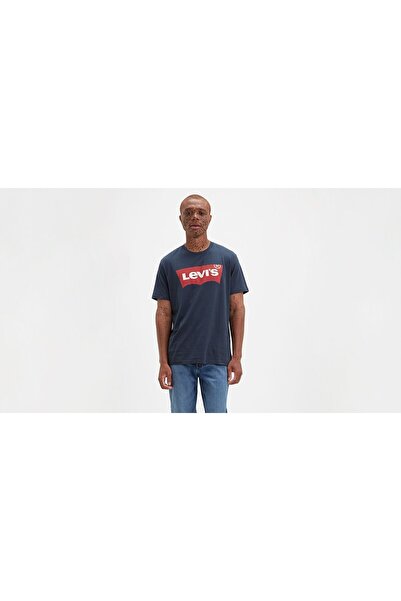Levi's Men's Logo Navy Blue Tshirt 17783-0313
