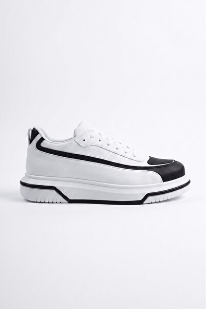 Zerenyus Zrc241X High Quality Orthopedic Sole Lace-Up Men's Sneaker Black White