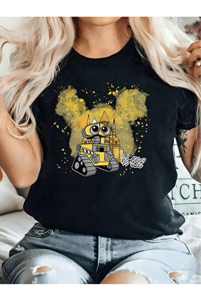 SAUDI DISNEYLAND disneyland Men and Women's 100% Cotton T-Shirt - Oversized C...