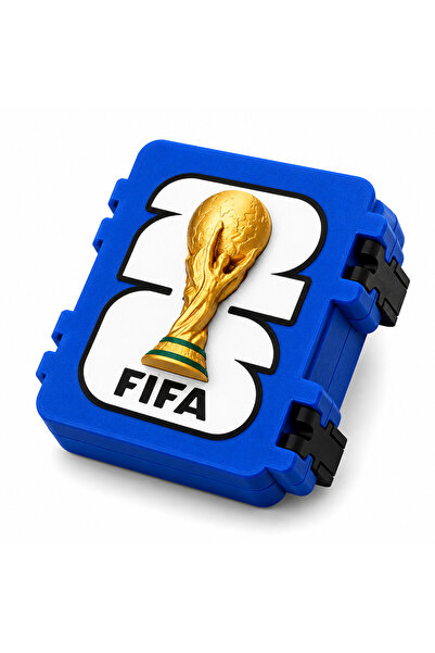 ToprakCraftCo Fifa World Cup Sticker Storage Box |   Panini Card Organizer Co...