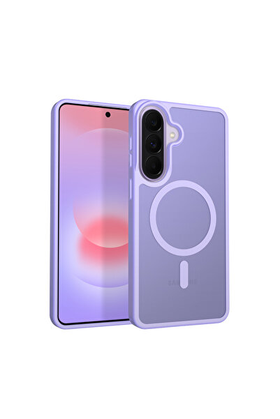 Crong Husă Hibridă Mată Magnetică - MagSafe Samsung Galaxy A37 / A36 (lilac)