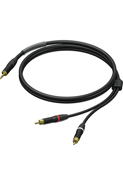 PROCAB Cablu PRA711/3, 2x jack 3,5mm (M) stereo la 2x RCA (M) (3m)