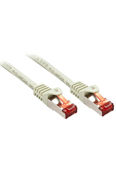 LİNDY Cablu Patch Cat6 S/FTP Basic gri deschis 1.00m
