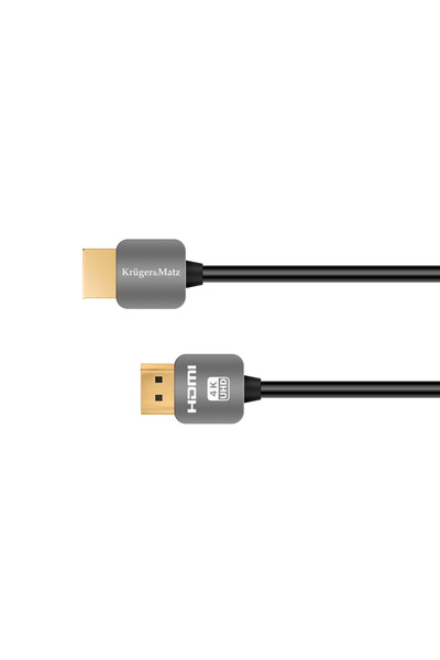 Kruger&Matz Cablu HDMI - HDMI 1.8m negru (KM0329)