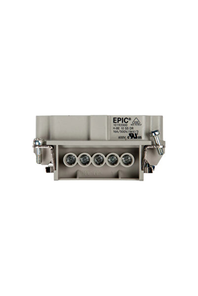 LAPP Wk≈Çad z≈ÇƒÖcza 10P+PE mƒôski 16A 500V EPIC H-BE 10 SS 10192000