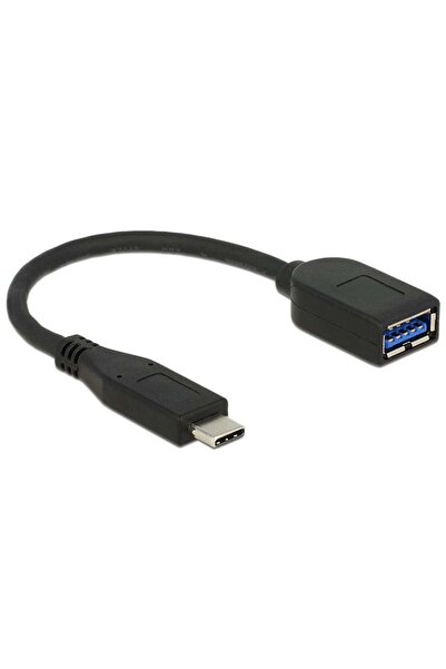 DELOCK Adaptor USB Tip-C la USB-A mamă 10cm Până la 10Gbps