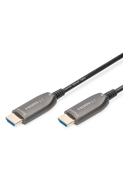 Digitus Cablu hibrid HDMI 2.1 Ultra High Speed 8K60Hz UHD HDMI A/HDMI A M/M n...