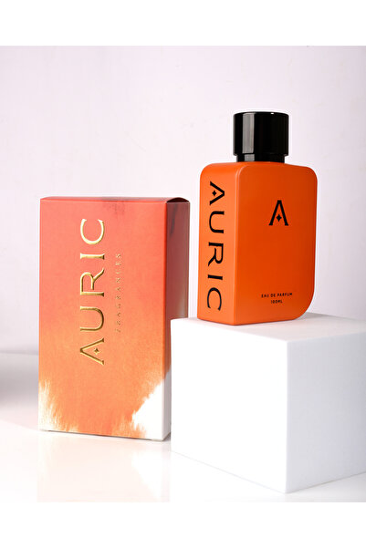 AURIC Phoenix EDP – 100ml Premium Men’s Niche Perfume – Smoky Leather, Crisp Green Accords & Golden Amber