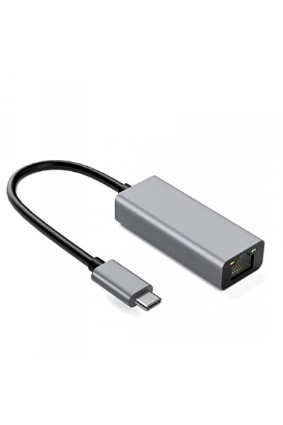 İbox Cablu adaptor IACRJ RJ45 la USB Tip-C 10/100/1000 Mb/s din aluminiu