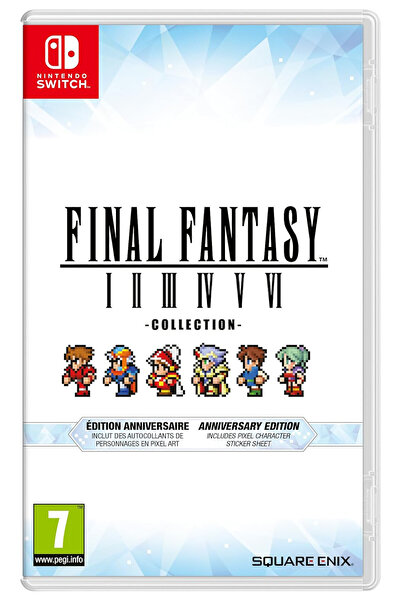 Square Enix Final Fantasy I-VI Collection Anniversary Edition - Switch - FİZİ...