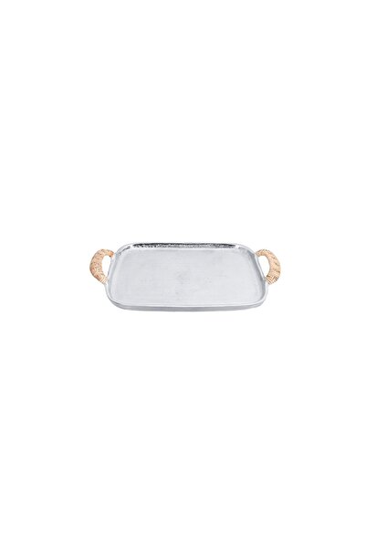 Porland Nora Silver Tepsi Küçük 31x19 cm