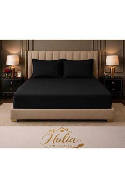 HULİA SOFT Ranforce Elastic Sheet Set Double Size Akfil Fitted (Elastic Sheet...
