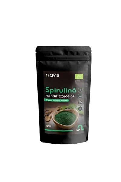Niavis Spirulina Tablete Ecologice/Bio 125g, Superaliment pentru Detoxifiere,...