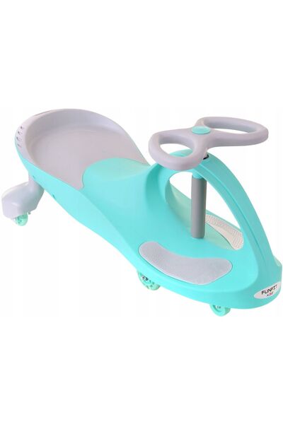 FUNFIT Kids Gravity Ride-On with LED Wheels, 130 kg