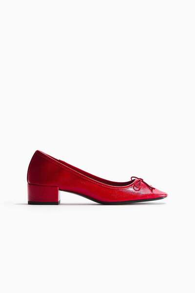 H&M Block-heeled court shoes