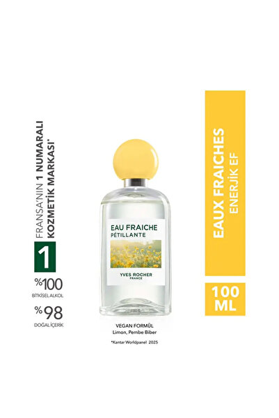 Yves Rocher Enerjik EF- Eaux Fraiches-Vegan