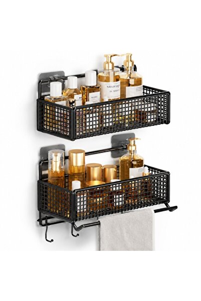 topaqua Raft de Dus, Baie, Bucatarie Set 2 Bucati AquaNest 36, Etajera, Tip P...