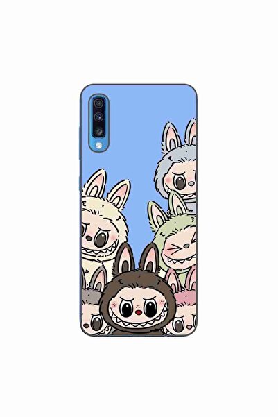 OEM Husa compatibila cu Samsung Galaxy A70 Silicon Gel Tpu Model Labubu Patte...