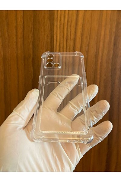 Newon OPPO RENO 6 LİTE KARTLIKLI KARTVİZİT SİLİKON TELEFON KILIFI KAPAK COVER...