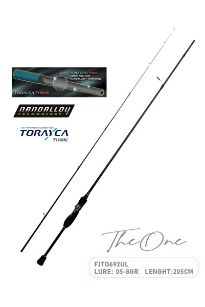 Fujin TheOne 205cm 05-8gr LRF Kamışı 692UL