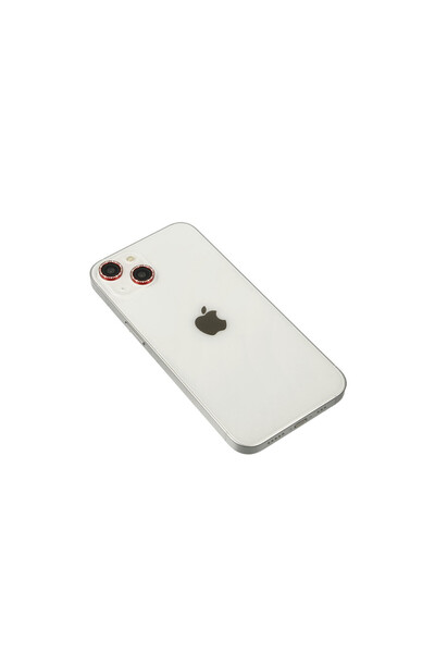 TİMİON iPhone 14 Diamond Kamera Lens - Red Please Read the Description and Sp...