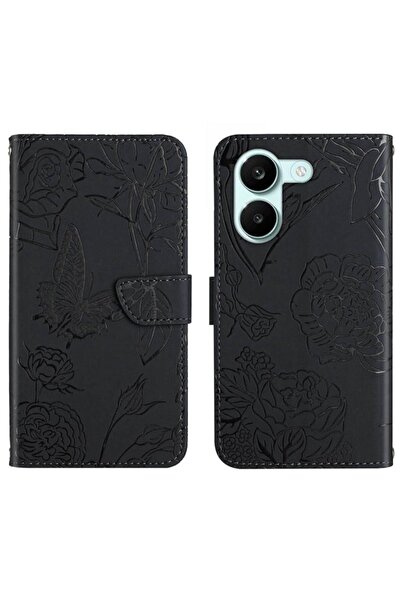 sscase Butterfly Θήκη Πορτοφόλι Black (Xiaomi Poco X8 Pro 5G)