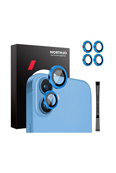 sscase Apple iPhone 16/16 Plus NORTHJO Κρίκοι Προστασίας για Κάμερα - Lens Pr...