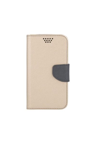 sscase Θήκη για Smartphones 5 Inches Gold Black (Universal Book Cover)