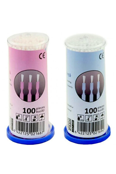 Prima Prima Disposable Applicator Brushes, blue, 100 pcs