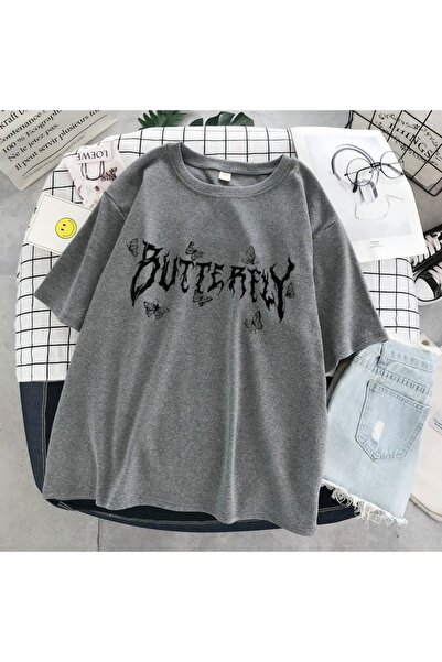 bellanova Unisex Oversize Printed T-Shirt Streetwear Comfortable Fit Daily Pr...