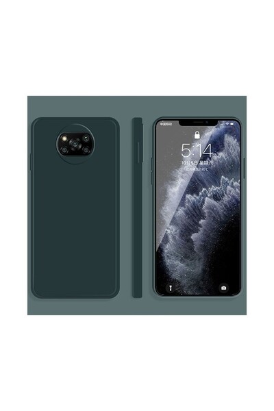 sscase Solid Color Θήκη Σιλικόνης Green (Xiaomi Poco X3 NFC/X3 Pro)