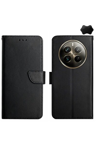 sscase Genuine Leather Θήκη Πορτοφόλι Black (Realme 12 Pro 5G / 12 Pro Plus 5G)