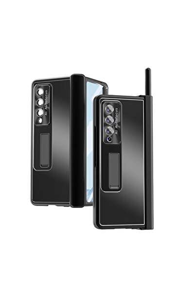 sscase Aluminum Alloy Σκληρή Θήκη με Πενάκι Black (Samsung Galaxy Z Fold4 5G)