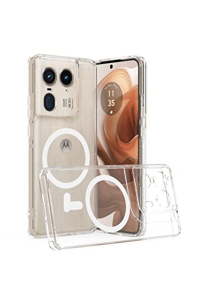 sscase MagSafe TPU+Acrylic Σκληρή Θήκη Transparent (Motorola Edge 50 Ultra 5G)