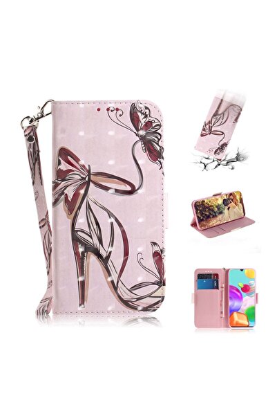 sscase Colored Drawing Horizontal Θήκη Πορτοφόλι Butterfly High Heels (Xiaomi...