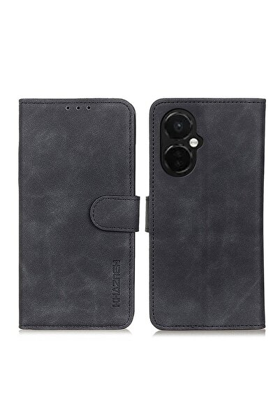 sscase Retro Texture Θήκη Πορτοφόλι Black (OnePlus Nord CE 3 Lite 5G)