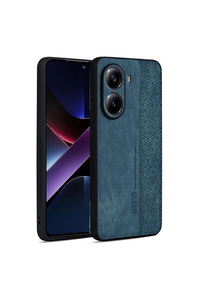 sscase AZNS 3D Embossed Σκληρή Θήκη Green (Xiaomi Poco X7 Pro 5G)