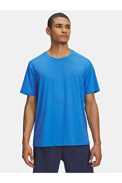 Under Armour Tricou bărbătesc UA LAUNCH ELITE SHORTSLEEVE-BLU