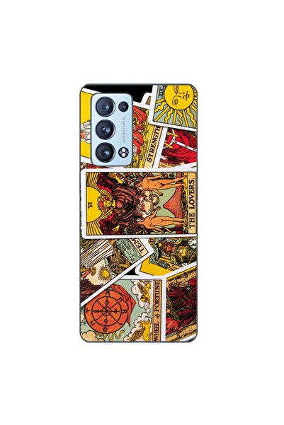 OEM Husa compatibila cu Oppo Reno6 Pro 5G Silicon Gel Tpu Model Carti Tarot