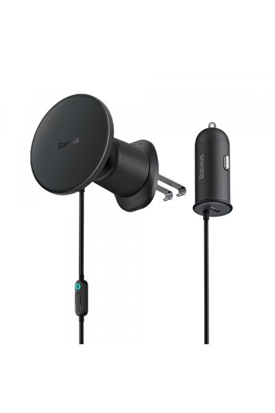 Baseus Încărcător auto wireless CW01, 15W, 1.67A, C0013A01, Negru