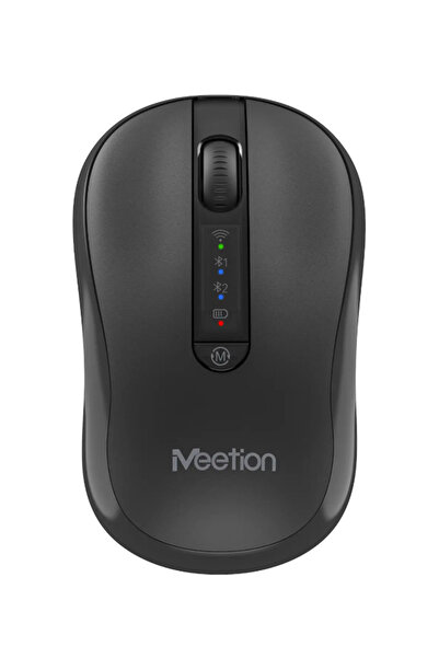 MeeTion Mouse BTM185, Wireless 2.4Ghz, Bluetooth (Negru)