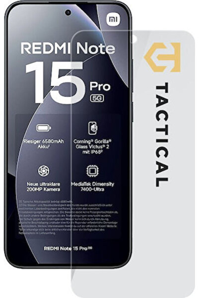 Tactical 2.5D 0.33mm Σκληρυμένο Γυαλί (Redmi Note 15 Pro 5G)