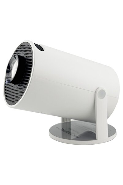 DAMUR Proiector Video Portabil Cilindric HY300PRO+, Inteligent, ULTRA HD 1920...