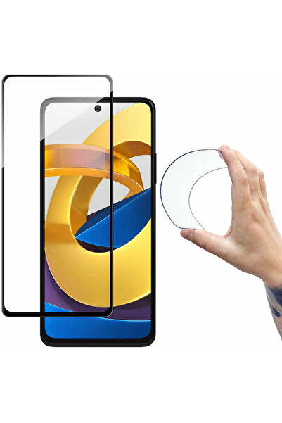 WOZINSKY Flexi Nano Πλήρους Κάλυψης Σκληρυμένο Γυαλί (Poco M4 Pro 5G)
