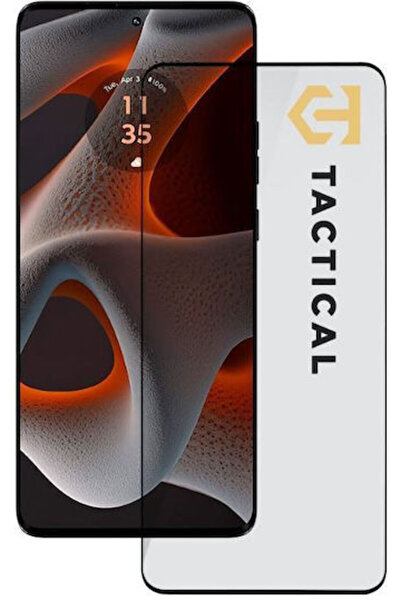 Tactical 5D 0.33mm Σκληρυμένο Γυαλί Μαύρο (Motorola Edge 50 Pro 5G)